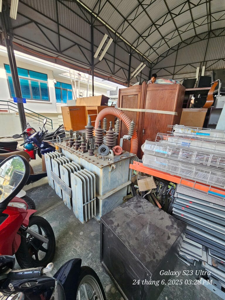 Dịch vụ thu mua thanh lý máy biến áp, trạm biến áp hư cũ với giá cao của 768