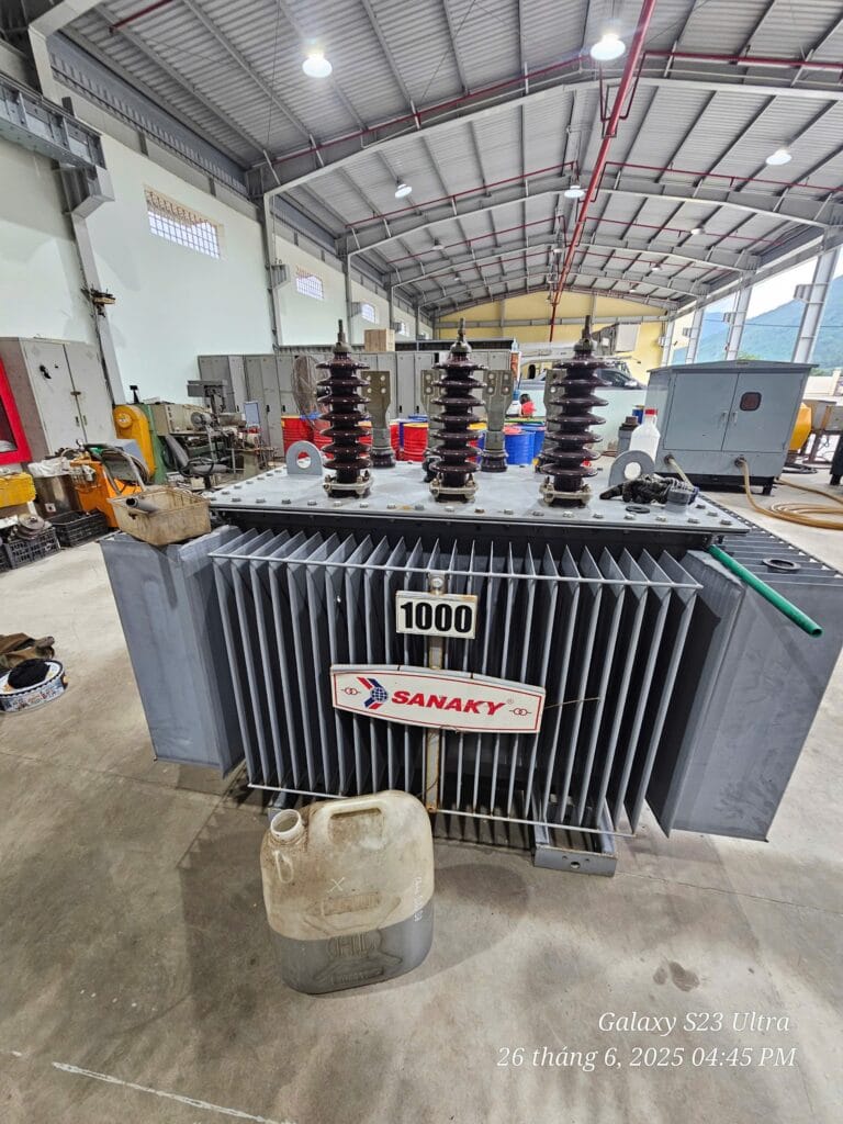 Dịch vụ thu mua thanh lý máy biến áp & trạm biến áp giá cao, uy tín của 768